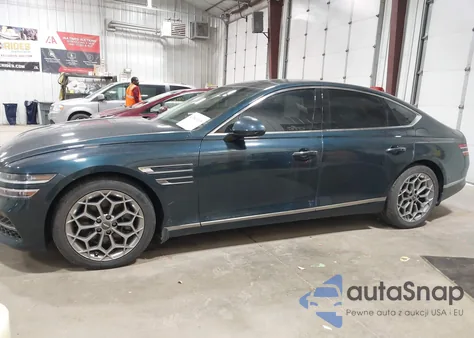 2022 Genesis G80 2.5T Awd из США, поврежденный, VIN KMTGB4SC4NU126161